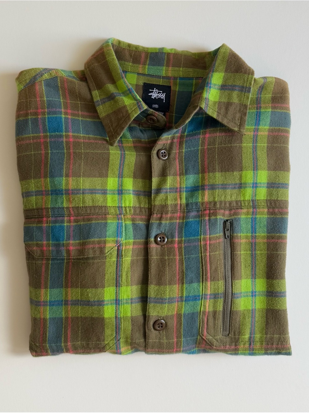 STUSSY Plaid Flannel